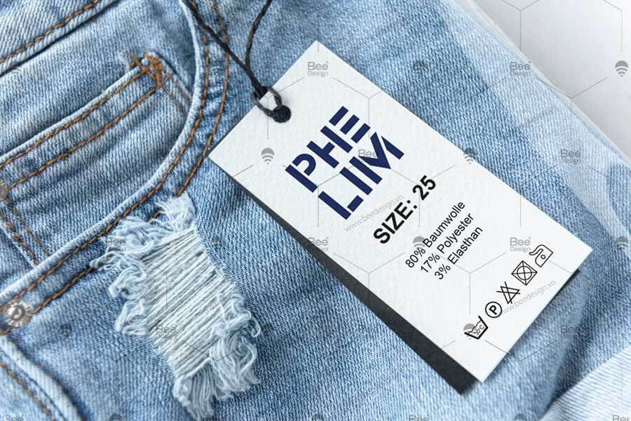 Mẫu thiết kế tem nhãn thời trang