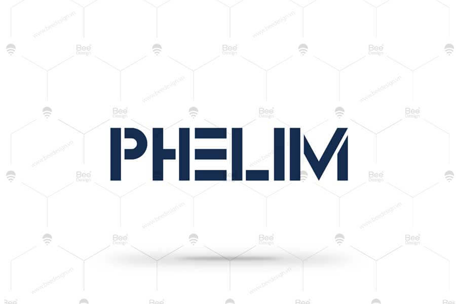 Mẫu thiết kế Logo thời trang xuất khẩu châu Âu PHELIM