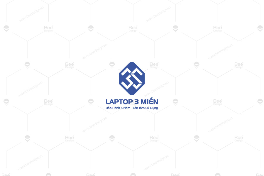 thiết kế logo thương hiệu laptop 3 miền