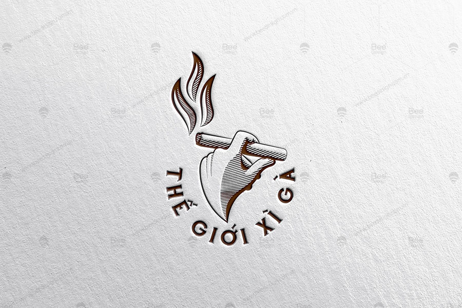 Thiết kế logo thế giới xì gà