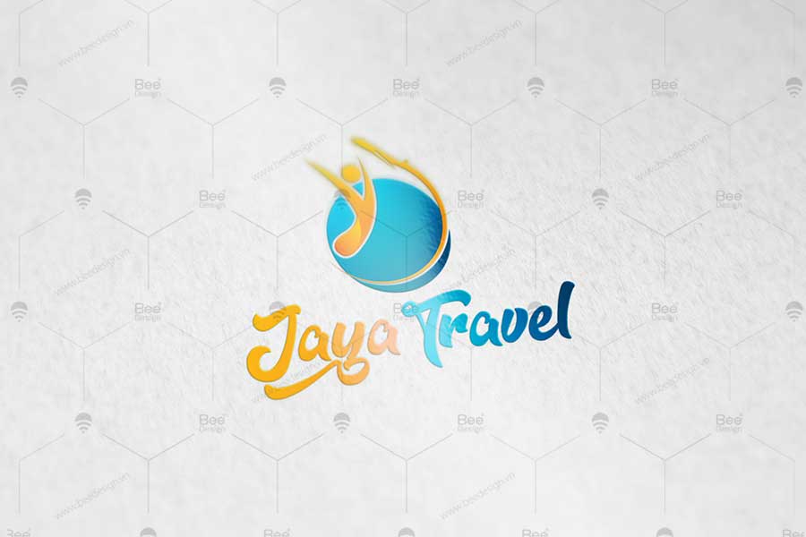 Thiết kế logo Công ty du lịch Jaya Travel - Bee Design
