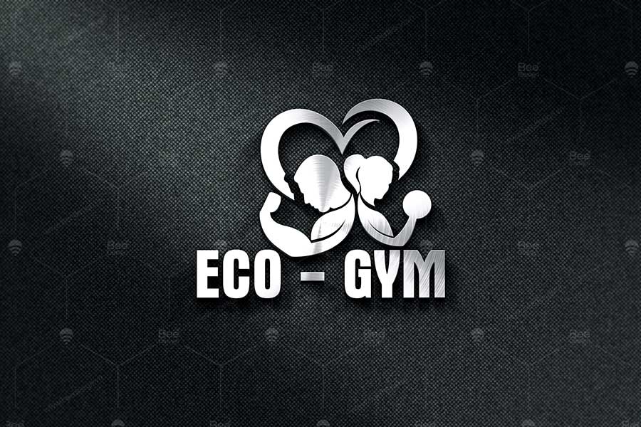 Thiết kế Logo trung tâm Gym, Fitness Eco-Gym - Bee Design