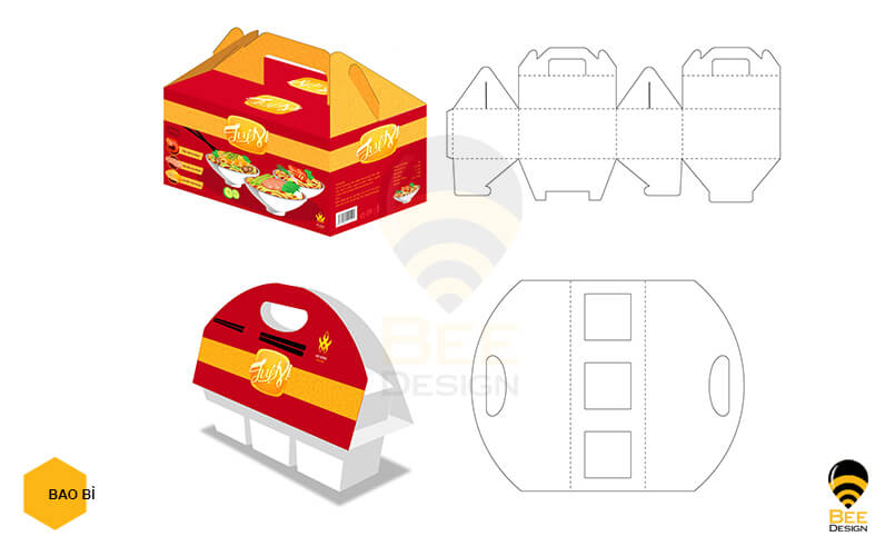 Thiết kế Bao bì Mì tôm 