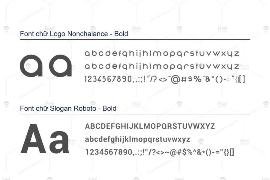 Font chữ trong thiết kế logo