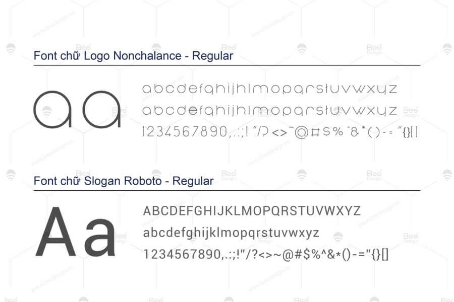 Font chữ trong thiết kế logo