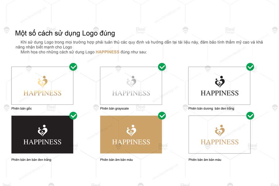 Cách sử dụng đúng quy cách trong thiết kế logo