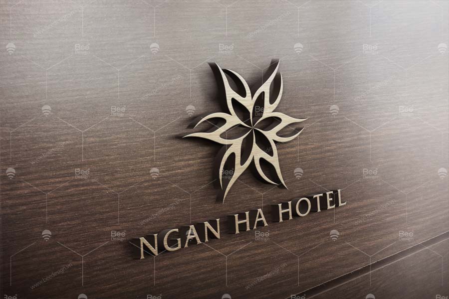 Mẫu thiết kế logo khách sạn Ngân Hà