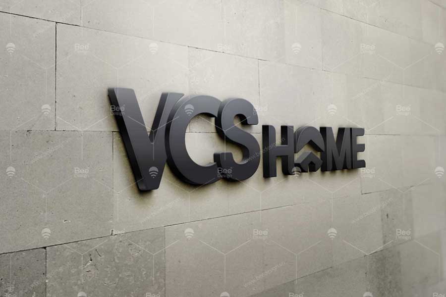 Thiết kế logo xây dựng Công ty VCS