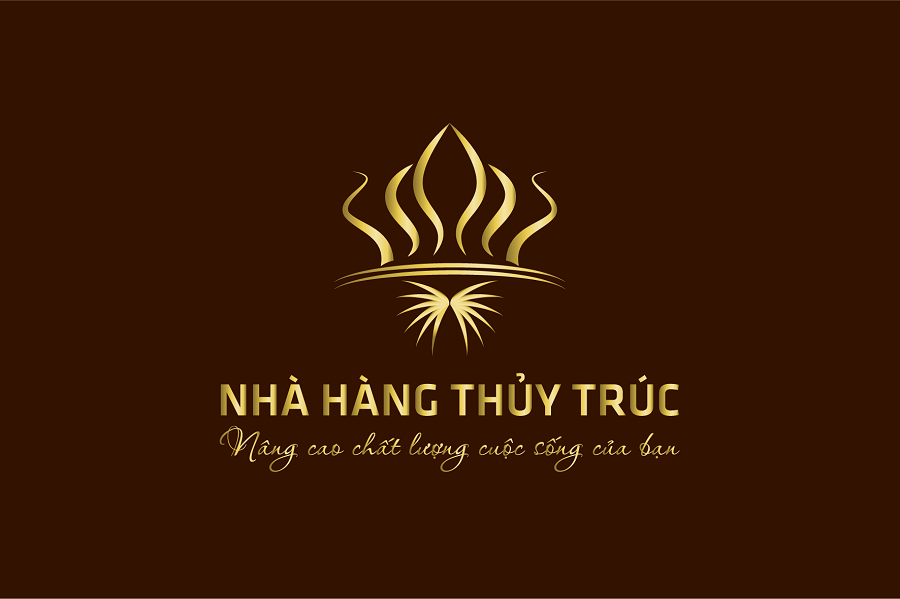 Mẫu thiết kế logo nhà hàng ấn tượng Thủy Trúc