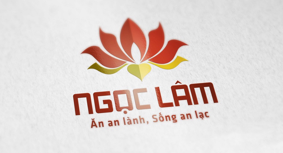 Mẫu thiết kế logo nhà hàng ấn tượng Ngọc Lâm