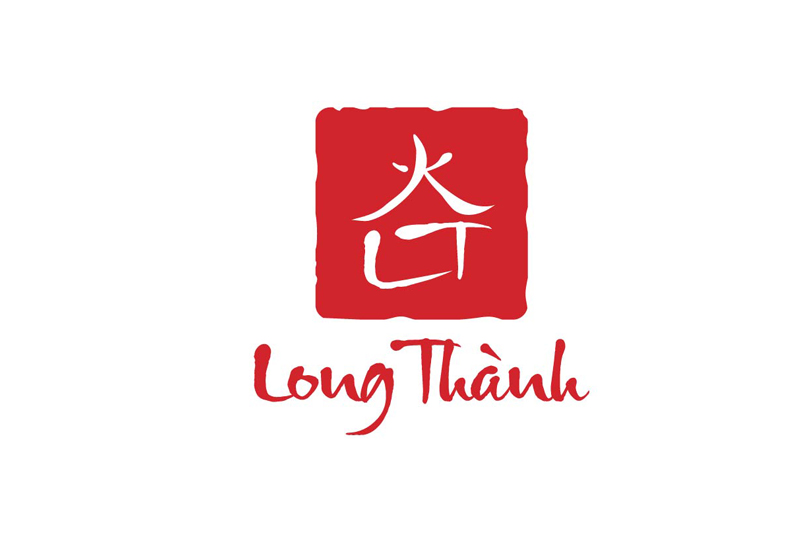 Mẫu thiết kế logo nhà hàng ấn tượng Long Thành