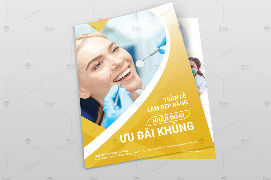 Mẫu thiết kế tờ rơi A5