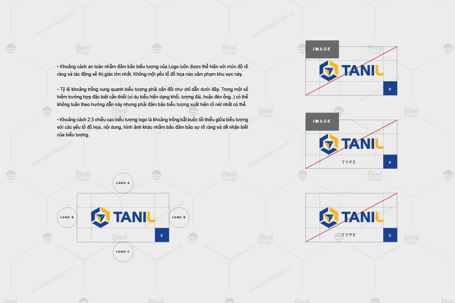 Khoảng cách an toàn của thiết kế Logo