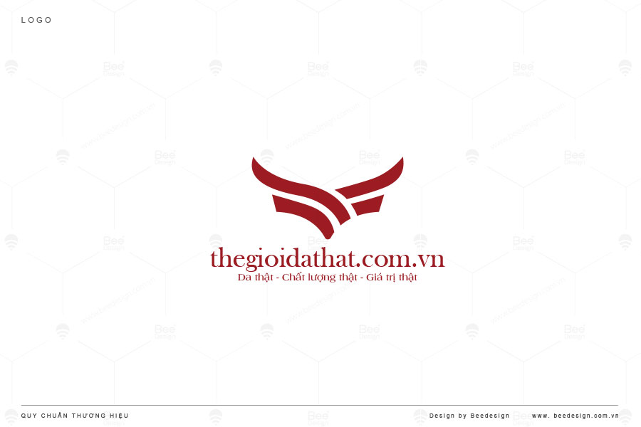 Thiết kế logo Thế giới da thật