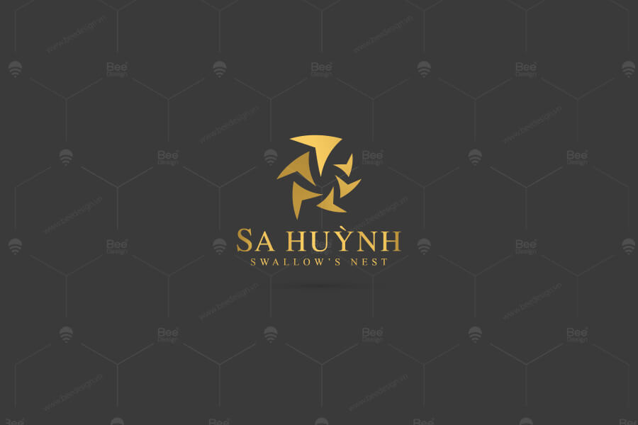 Thiết kế logo Yến sào Sa Huỳnh - Bee Design