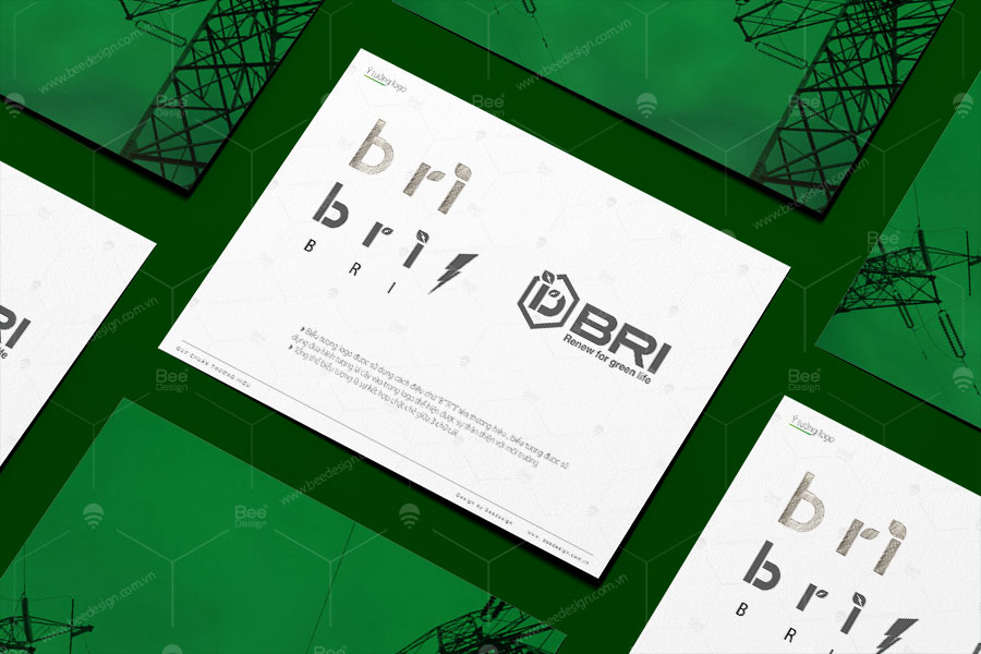 Thiết kế logo nhận diện thương hiệu BRI