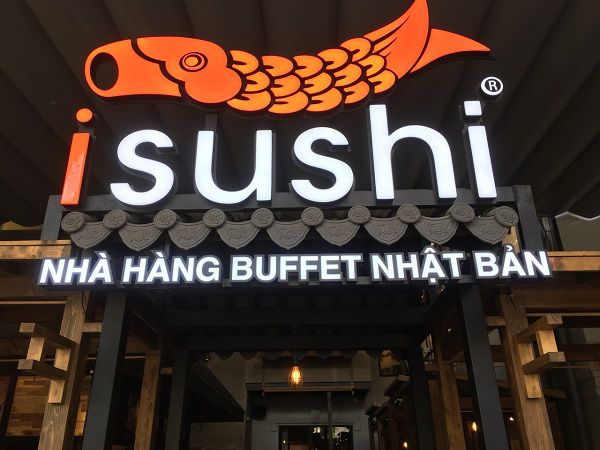 Thiết kế logo nhà hàng Nhật Bản Isushi