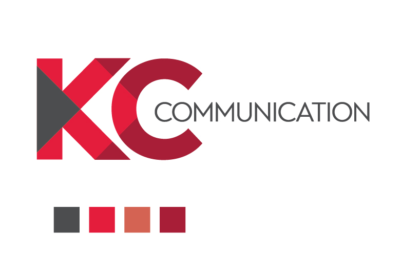 Thiết kế logo công ty truyền thông KC Communication