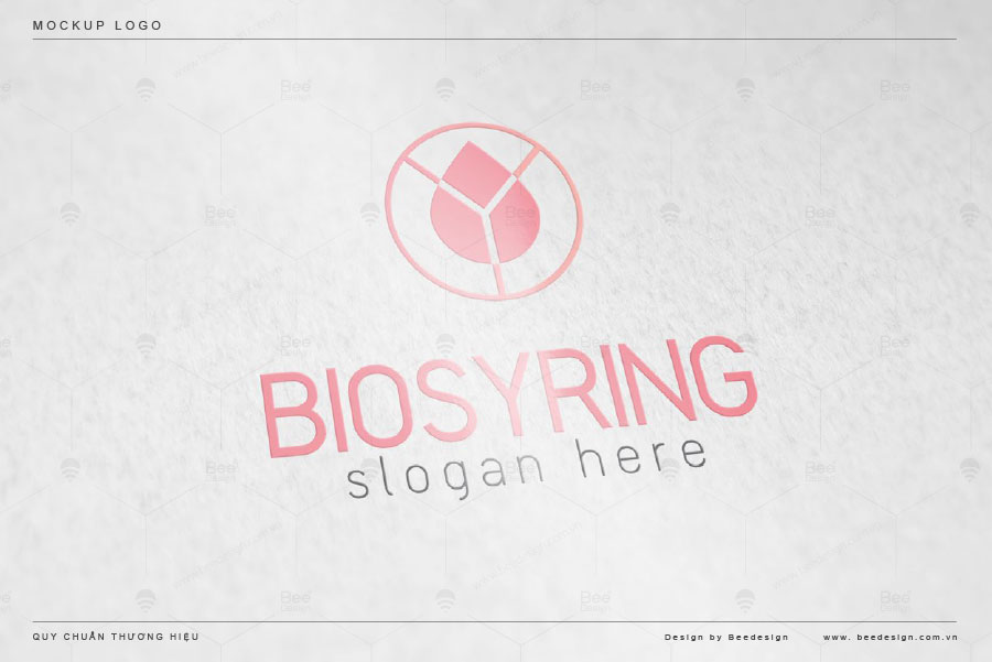 Thiết kế Logo nhận diện thương hiệu mỹ phẩm Biosyring
