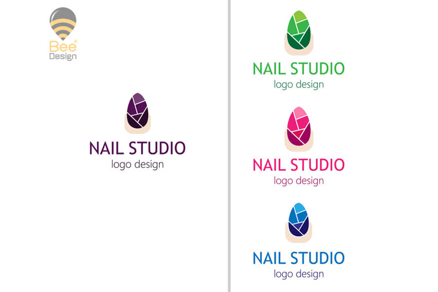 Thiết kế logo tiệm nail có đơn giản không? - Bee Design