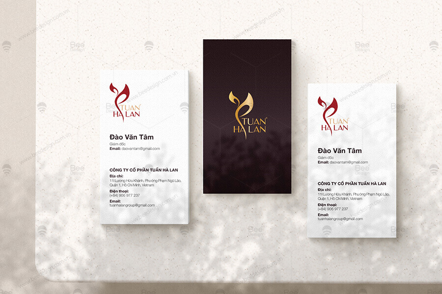 Logo công ty dầu gội do Bee Design thiết kế chuyên nghiệp 