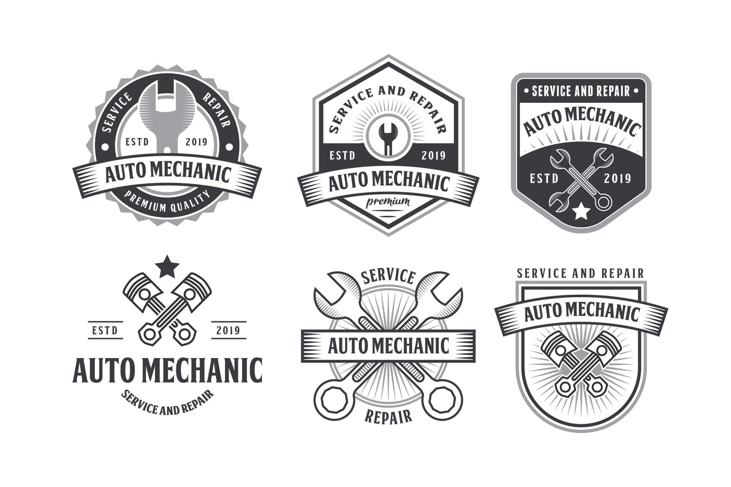 20+ mẫu thiết kế logo công ty cơ khí đẹp mắt - Bee Design