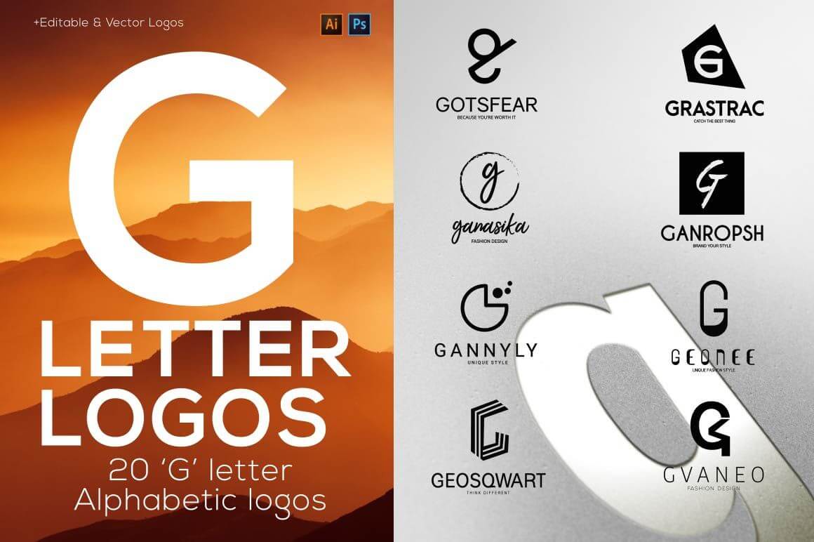 20+ mẫu thiết kế logo chữ G bắt mắt - Bee Design