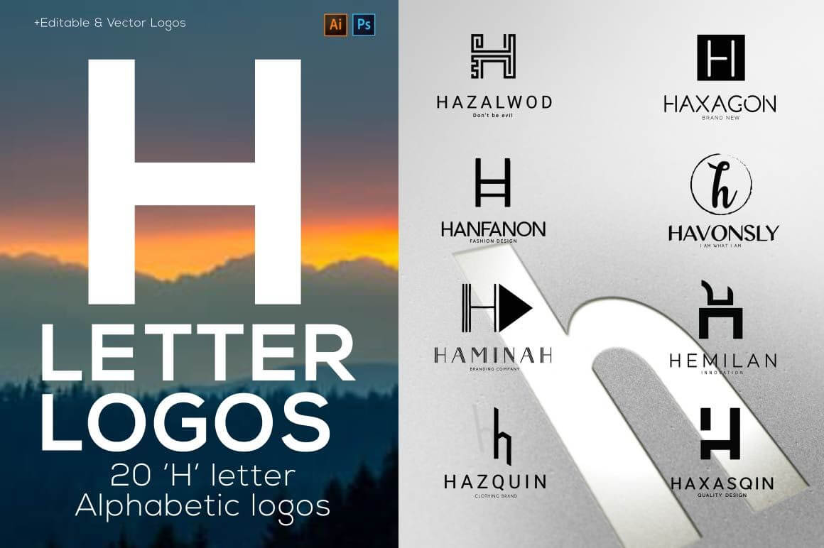 20+ mẫu thiết kế logo chữ H ấn tượng - Bee Design