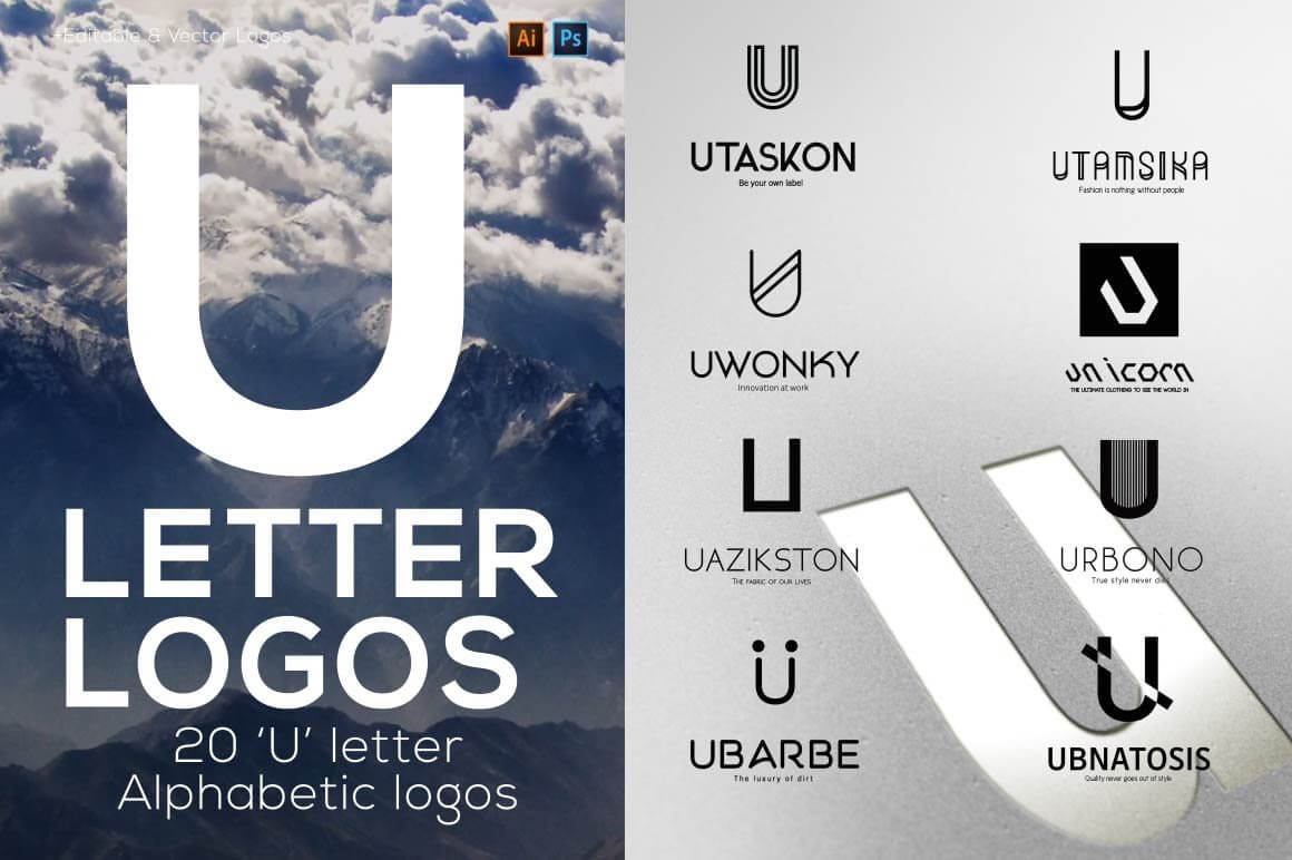 20+ mẫu thiết kế logo chữ U gây ấn tượng - Bee Design