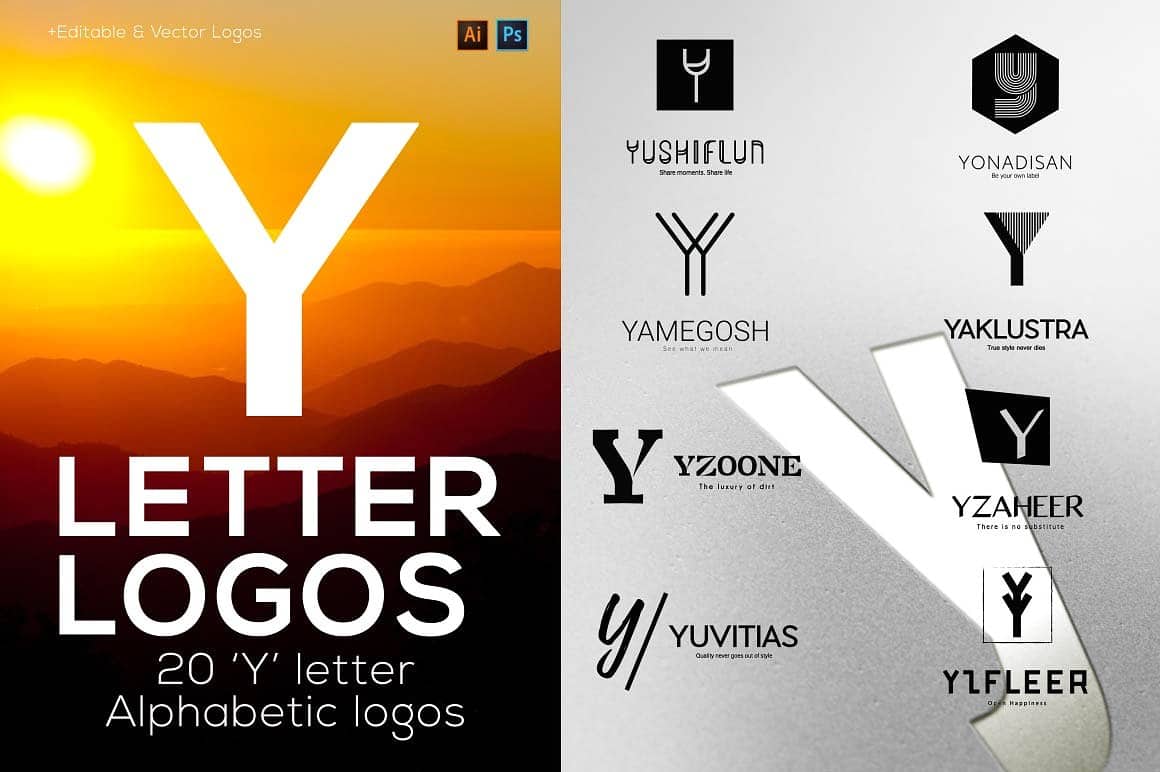 20+ mẫu thiết kế logo chữ Y ấn tượng - Bee Design
