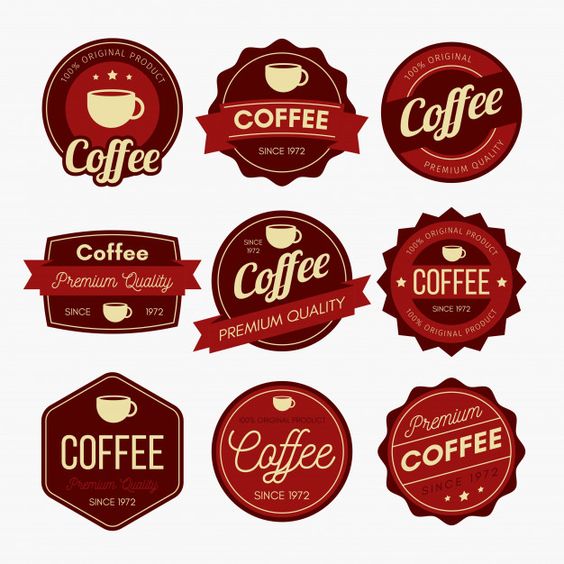 Những mẫu logo thương hiệu cafe đẹp - Bee Design