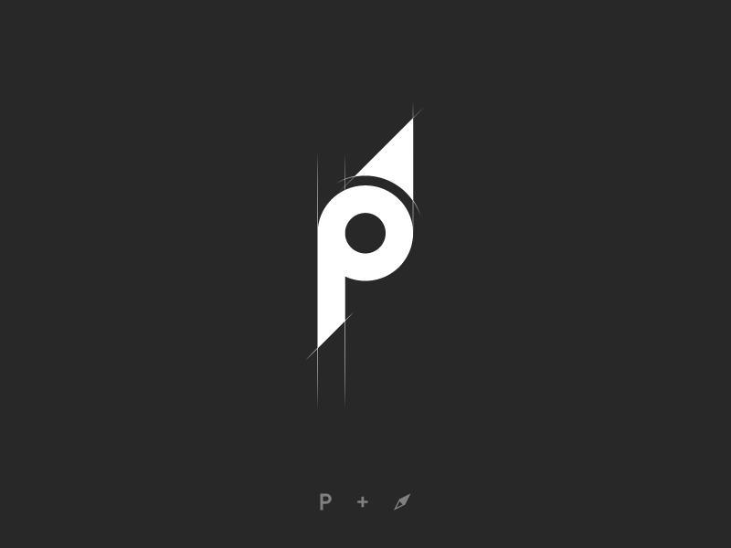 Tìm hiểu cách thiết kế logo chữ P - Bee Design
