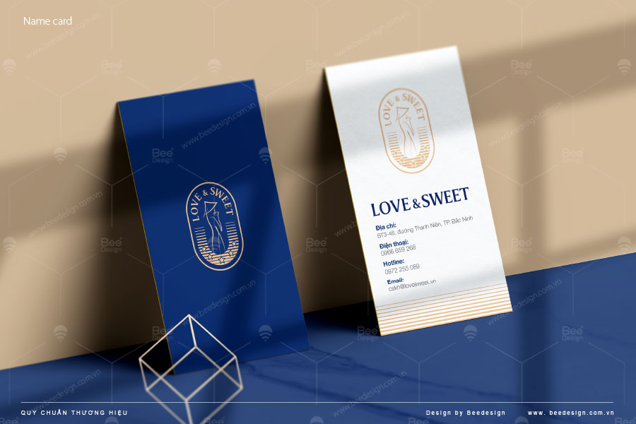 Thiết kế Logo coffee Love&Sweet