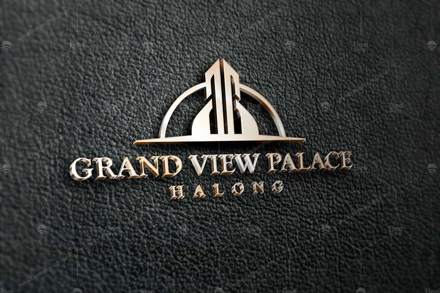 Thiết kế logo khách sạn Grand View Palace