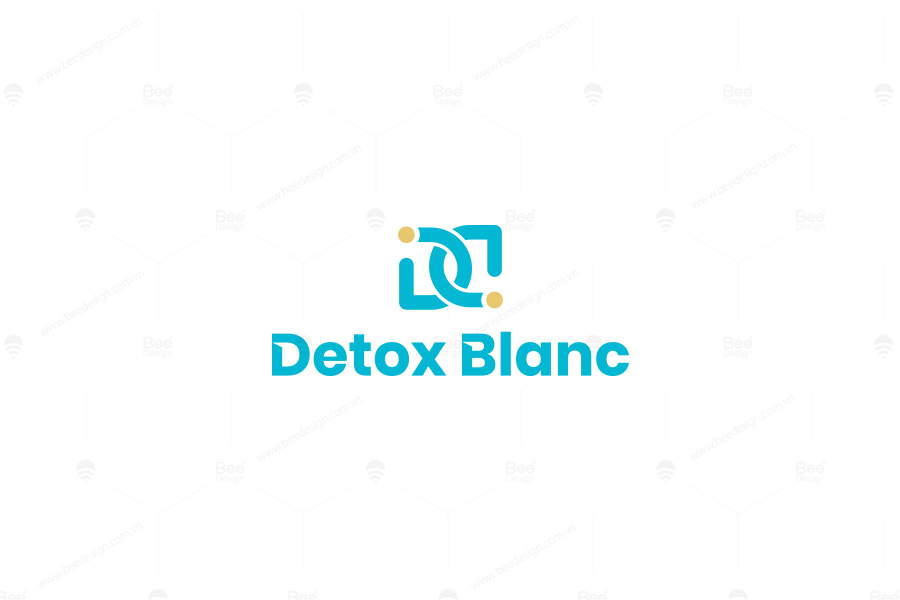 thiết kế logo Detox Blanc