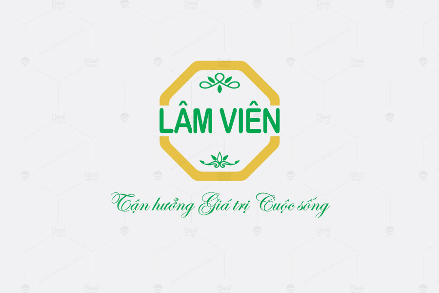 thiết kế logo nhà hàng Lâm Viên