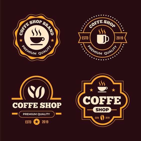 Logo thương hiệu cafe đẹp