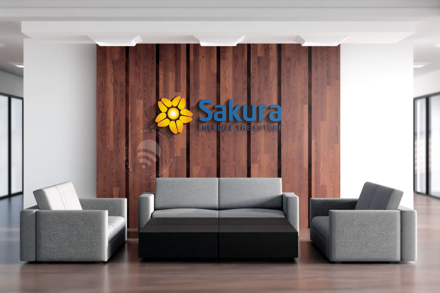 Thiết kế Logo năng lượng Sakura