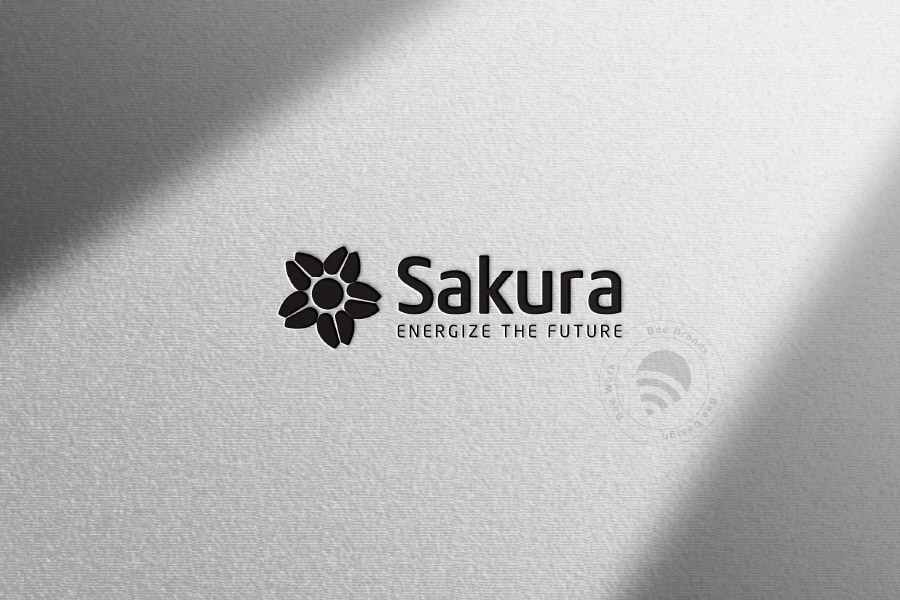 Thiết kế Logo năng lượng Sakura