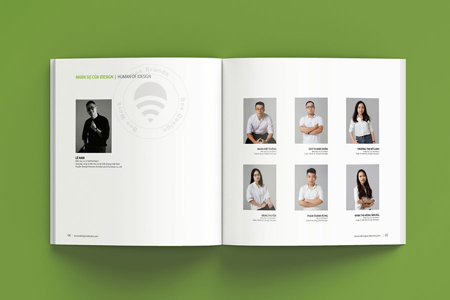 Thiết kế Profile nội thất mầm non Idesign Việt Nam