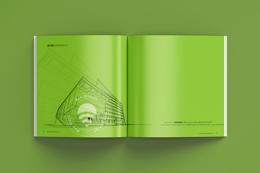 Thiết kế Profile kiến trúc nội thất mầm non