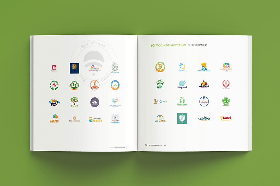 Thiết kế Profile nội thất mầm non