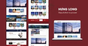 Thiết kế website cơ hiện Hưng Long