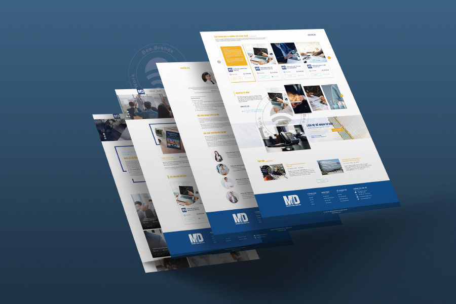 Thiết kế website Marketing MD