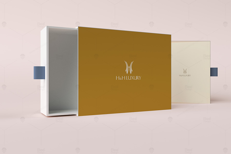 Thiết kế hộp bao bì Thời trang H&H Luxury