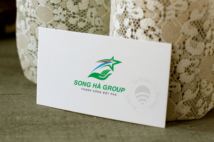 Thiết kế logo dược mỹ phẩm Song Hà Group