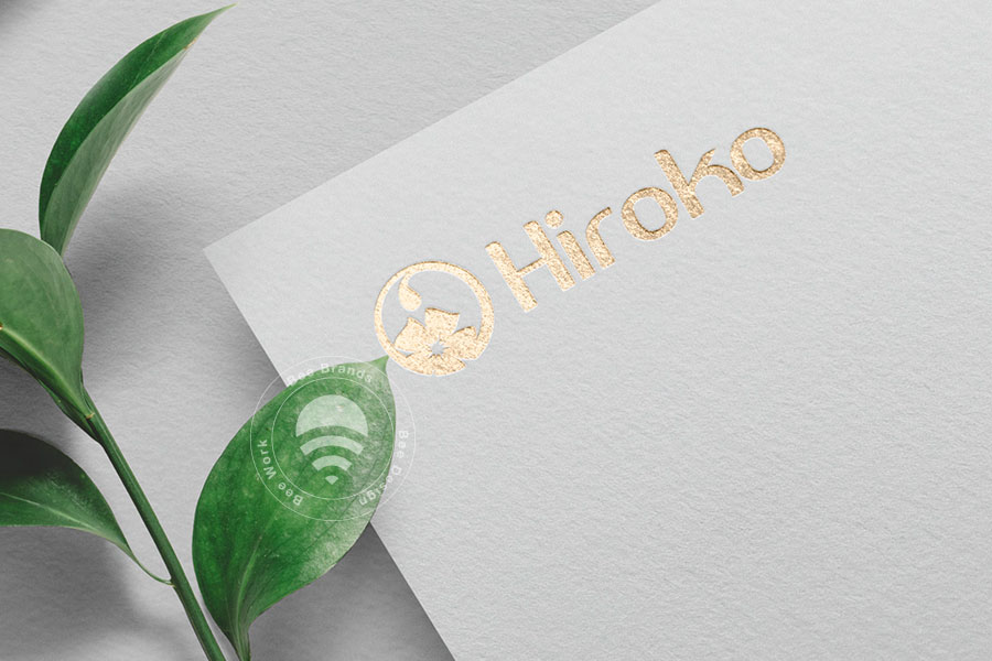 Thiết kế logo thương hiệu khăn giấy Hiroko