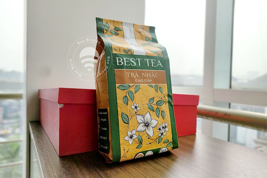 Thiết kế bao bì trà cao cấp Best Tea