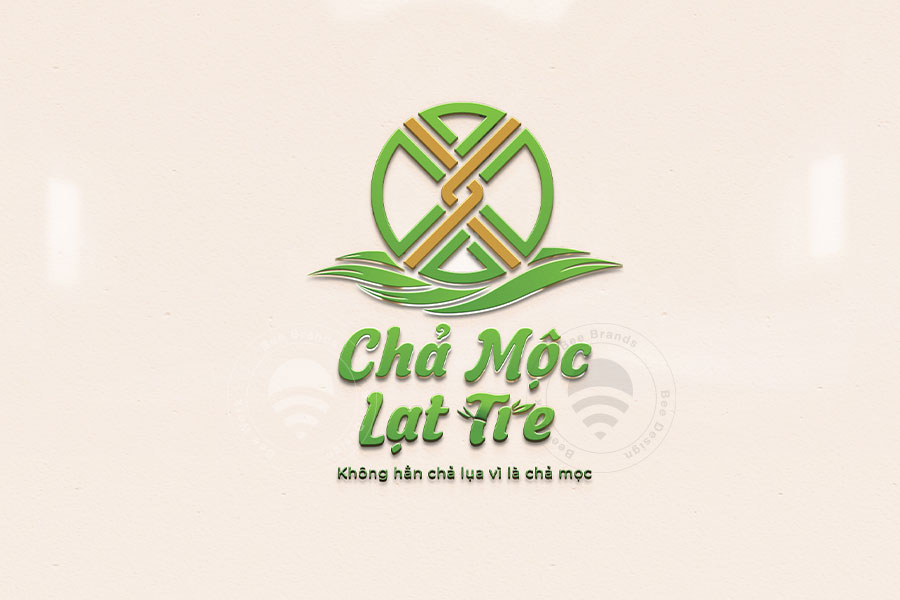 Thiết kế Logo Chả mộc lạt tre