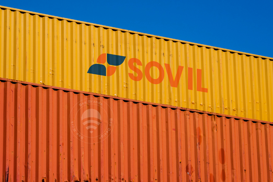 Thiết kế Logo Logistics Sovil